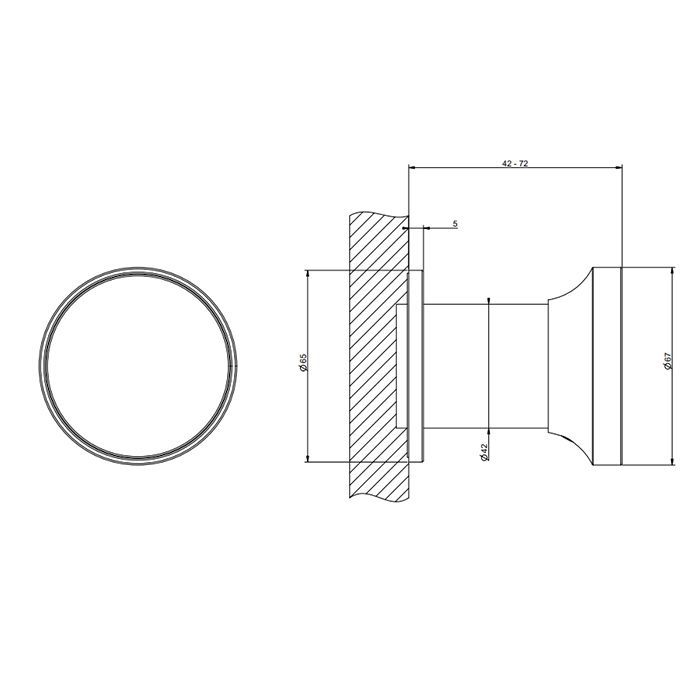 GESSI Origini Смеситель однорычажный встраиваемый на 1 выход, в комплекте вставка, цвет Warm Bronze Br. PVD