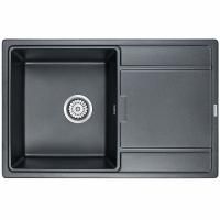 Кухонная мойка Paulmark Flugen 78 PM217850-BLM Черный металлик