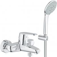 Смеситель для ванны GROHE Eurodisc Cosmopolitan с душевым гарнитуром, хром (33395002) Смеситель для ванны GROHE Eurodisc Cosmopolitan с душевым гарнитуром, хром (33395002)