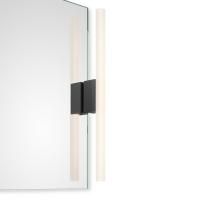 Decor Walther Omega 1 Светильник на зеркало 5x4.5x9(30-60)см, 1x S14D 30-60cm 1 Socket, цвет: черный матовый