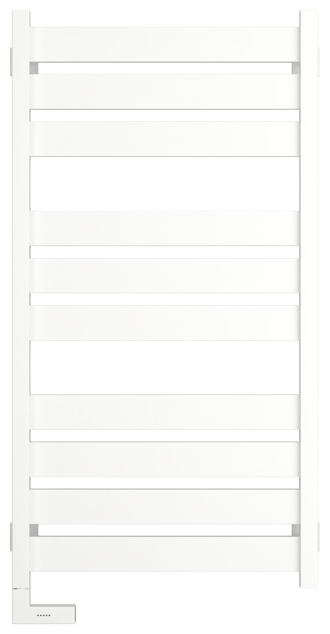 Полотенцесушитель электрический "ЦЕНТУРИОН 2.0" 1000х500 / МЭМ левый (Матовый БЕЛЫЙ)