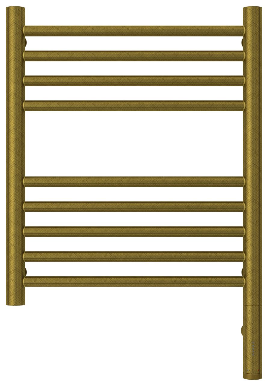 Полотенцесушитель электрический "БОГЕМА 3.0" прямая 500х400 / МЭМ правый (Состаренная бронза)