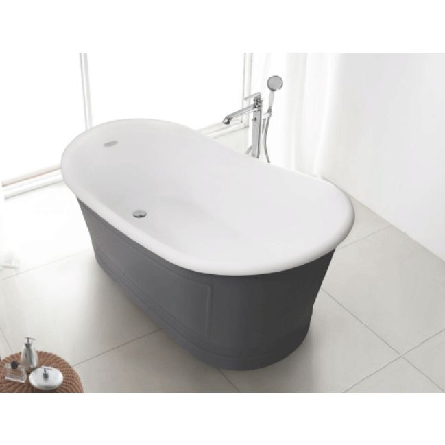 Акриловая ванна BelBagno BB32-CF36 168х90 Серая Акриловая ванна BelBagno BB32-CF36 168х90 Серая