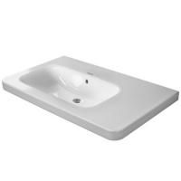 Duravit DuraStyle Раковина для мебели ассиметричная, с перел., без отв. под смес., раковина слева, 800x480мм, Цвет: Белый