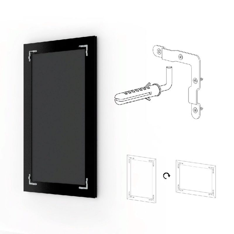 Зеркало Evoform Exclusive-G 100х72 Состаренное золото