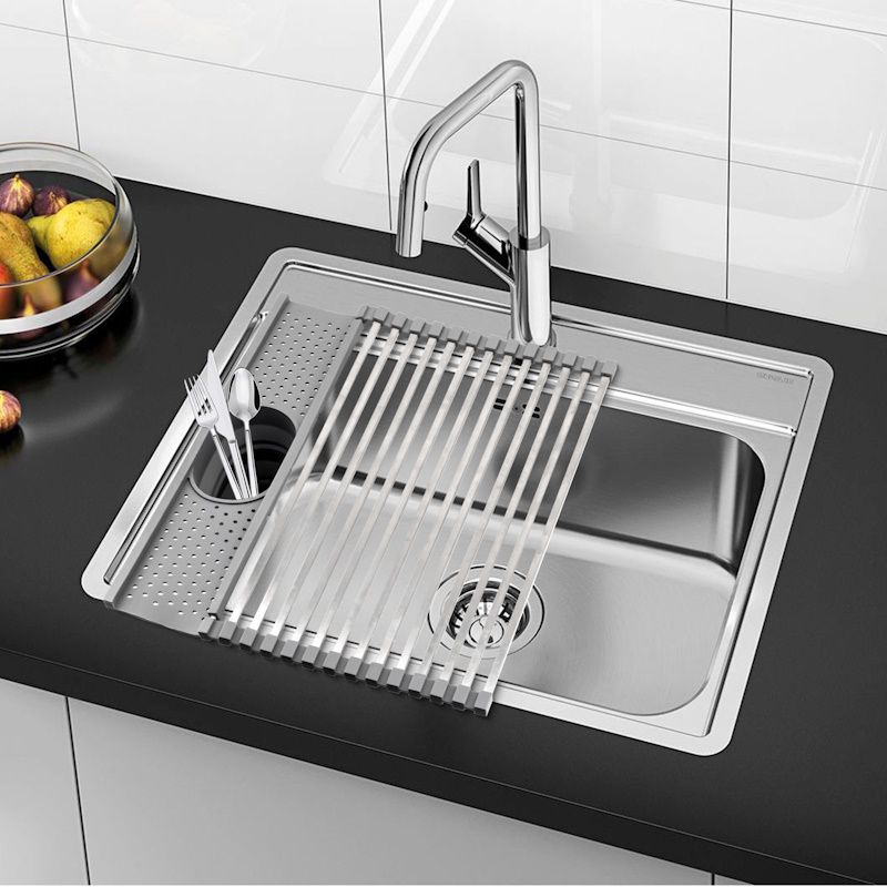 Сушилка ролл-мат с держателем приборов Fmark FS-PJ-002