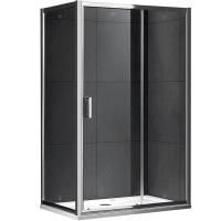 Душевой уголок Gemy S30191G-A85 170х85 профиль Хром стекло прозрачное Душевой уголок Gemy S30191G-A85 170х85 профиль Хром стекло прозрачное