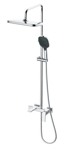 Душевая система HAIBA тропический душ, латунь, хром (HB24831)