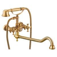 Смеситель для ванны ZorG Antic A 7001WDN-BR универсальный Бронза