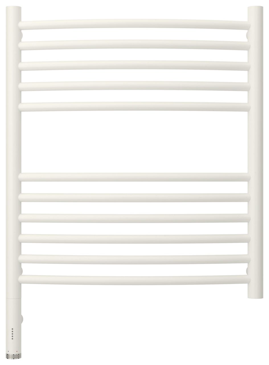 Полотенцесушитель электрический "БОГЕМА 3.0" 600х500 / МЭМ левый (Матовый белый)