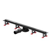 W01SC-S11-080-05BM MasterFlow Трап для душа линейный универс затвор Slim line 80см цвет черн мат W01SC-S11-080-05BM MasterFlow Трап для душа линейный универс затвор Slim line 80см цвет черн мат