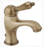 Смеситель для раковины CEZARES elite-1 бронза (ручка бронза) Opadiris