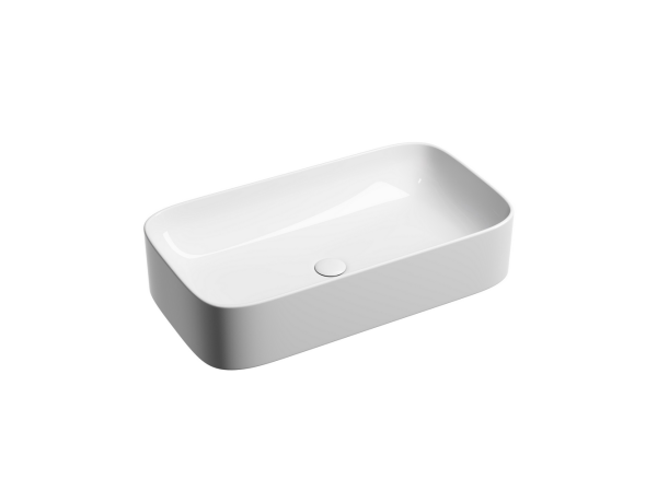 Умывальник чаша накладная прямоугольная Элемент (Element) 705x380x150мм