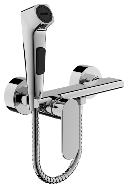 Гигиенический душ со смесителем BELZ B55645, хром