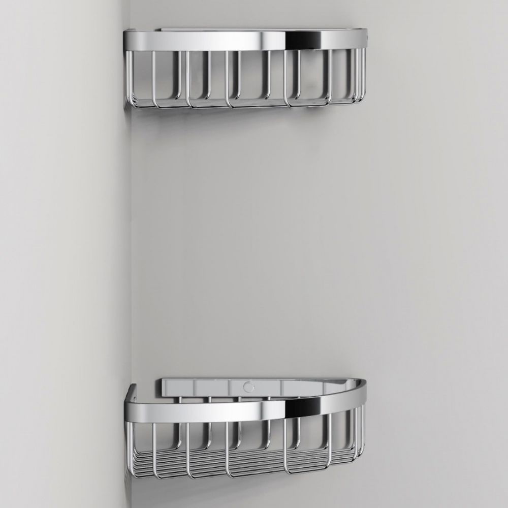 A7452200 Sense L Корзина для душа угловая двухъярусная, хром A7452200 Sense L Корзина для душа угловая двухъярусная, хром