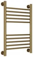 Полотенцесушитель водяной "Богема+" прямая 600х400 (Состаренная БРОНЗА)