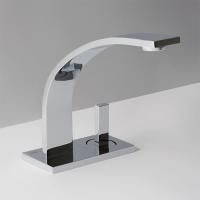 CISAL Wave Смеситель однорычажный для раковины на 2 отверстия без донного клапана, цвет хром