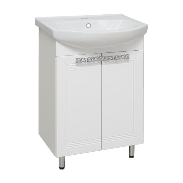 Тумба Runo Монро 55 под умывальник УТ000000175 (Элеганс 55) (00-00000457)