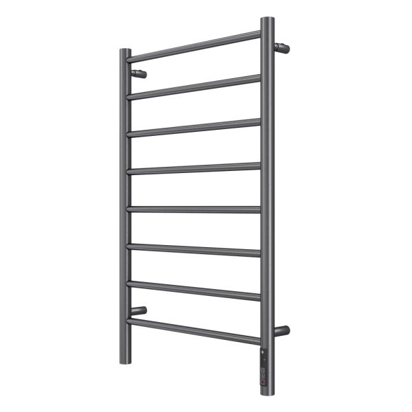 Полотенцесушитель электрический Terminus Аврора П8 50х85 quick touch, оружейная сталь