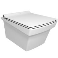 Унитаз Serel 4Life FL10+223SS подвесной с сиденьем Микролифт