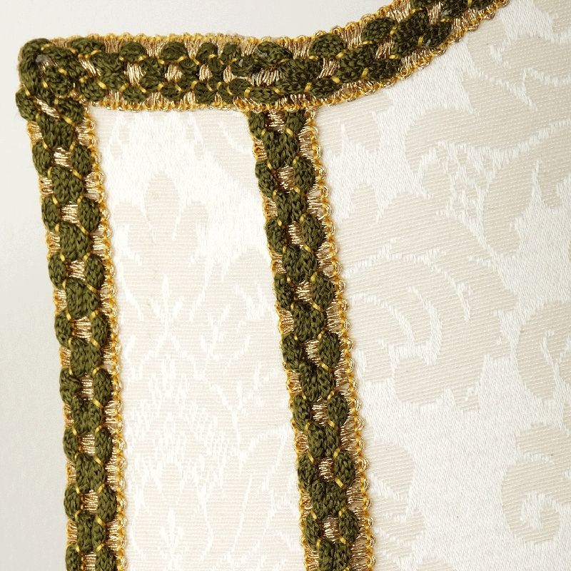 Абажур для светильника Migliore Complementi 687.03 Белый Зеленый Золото