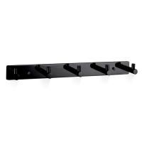 Decor Walther Basic HAK5 Панель с 5 крючками 30x4см, цвет: черный матовый Decor Walther Basic HAK5 Панель с 5 крючками 30x4см, цвет: черный матовый