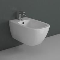 GLOBO Genesis Биде подвесное 50х36 см, с  1отв для смесителя, с креплением, цвет: белый