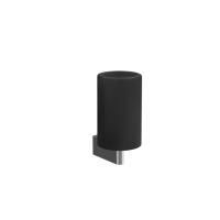 GESSI Origini Стакан настенный черный/хром GESSI Origini Стакан настенный черный/хром