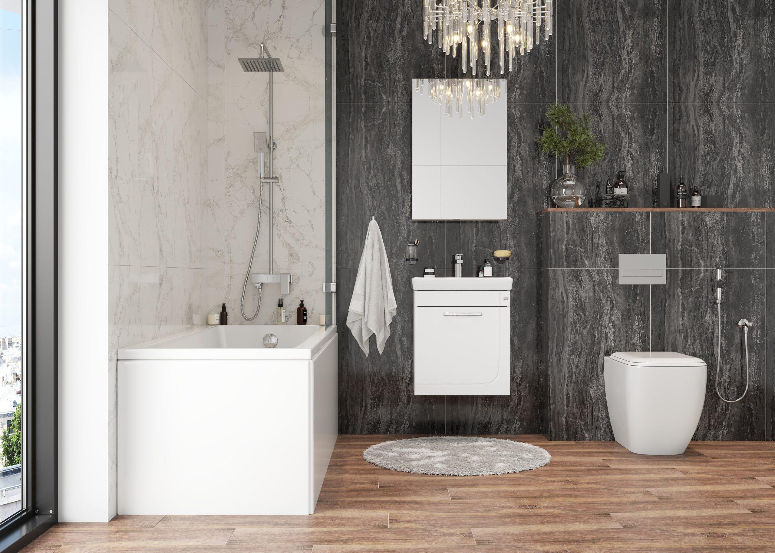 Шкаф-зеркало Onika Венеция 58 белый, универсальный