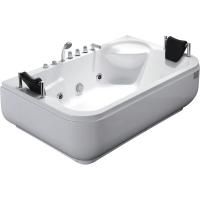 Акриловая ванна Gemy G9085BR 182х116 с гидромассажем Акриловая ванна Gemy G9085BR 182х116 с гидромассажем