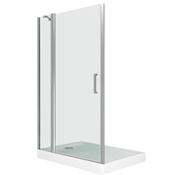 Душевая дверь в нишу Good Door Pandora WTW-130 130 профиль Хром стекло прозрачное Душевая дверь в нишу Good Door Pandora WTW-130 130 профиль Хром стекло прозрачное