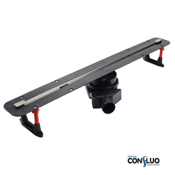 Душевой лоток, Bettoserb, Slim Line, ширина, мм-116, длина, мм-550, высота, мм-120, монтаж-в пол, вид затвора-гидрозатвор, пропускная способность, л/сек-0.8, сифон-S-образный из PP, опоры-есть 2 шт, декоративная дизайн-вставка-есть, материал дизайн-вставк