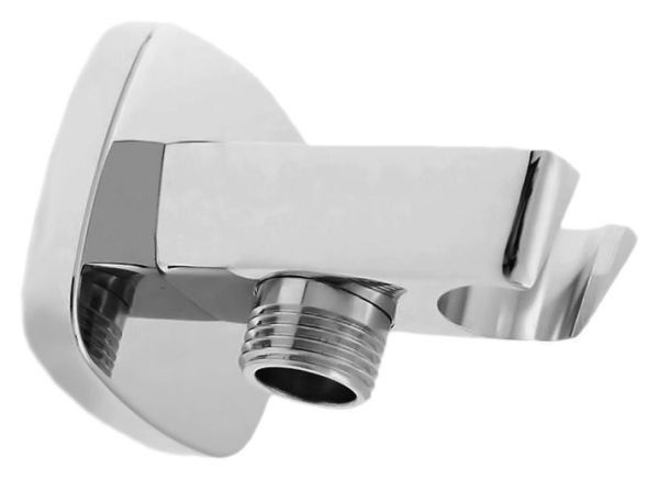 Держатель душа с подводкой на воду металл