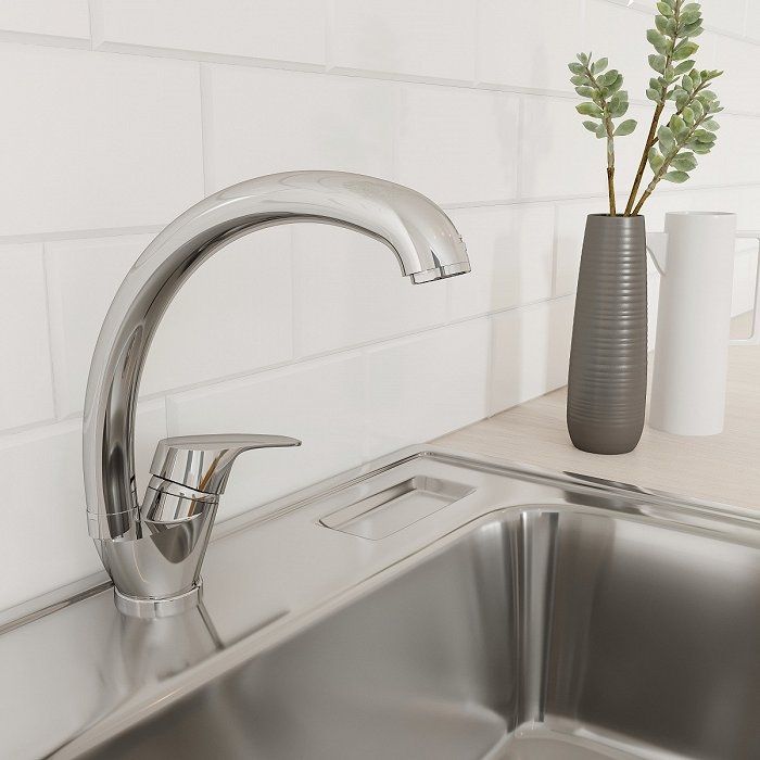 Смеситель для кухни Milardo Meal M05SB0JM05 Хром, артикул M05SB0JM05