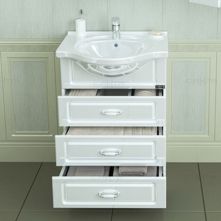 Тумба для  умыв. "Верона-60" 3ящ. Напол. (ум. Сатурн 60)