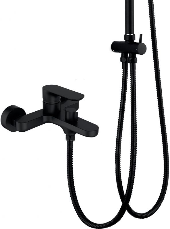 Душевая система Agger A0293544 Черная