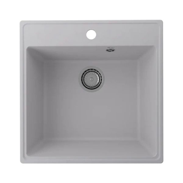 Кухонная мойка Ulgran Quartz Forte 505-04, платина