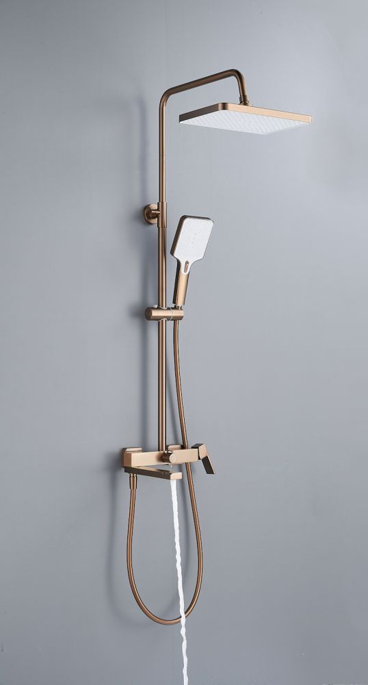 Душевая система Knotlor KN-23/RB, бронза, артикул KN-23/RB
