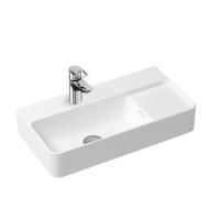 Комплект 2 в 1 Lavinia Boho Bathroom Sink 21510404, накладная фарфоровая раковина 60 см, смеситель с донным клапаном