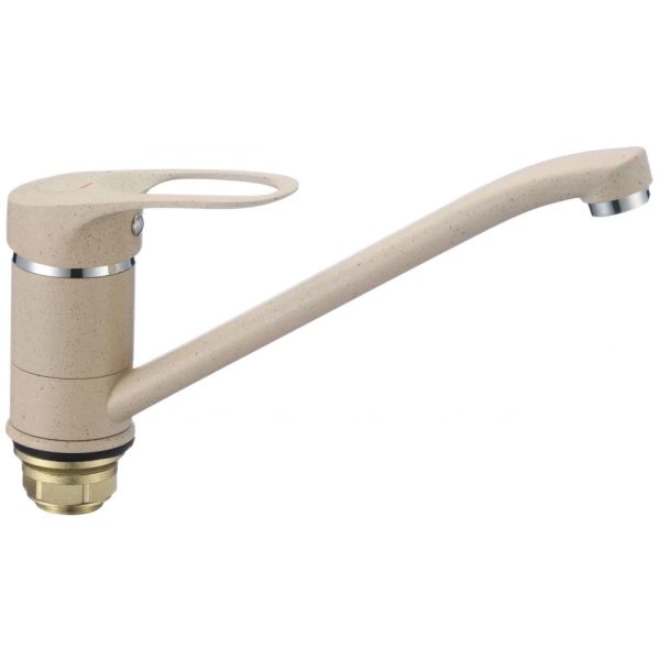 Смеситель для кухни Fmark FM4904Y, бежевый