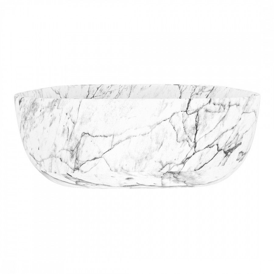 Раковина чаша Maretti FL13NS25-740MR, белый мрамор, артикул FL13NS25-740MR