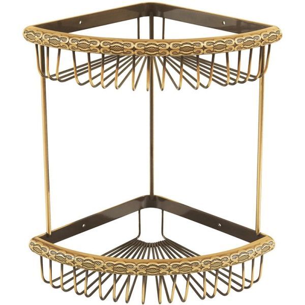 Полка корзина Lemark Jasmine LM6682B Бронза