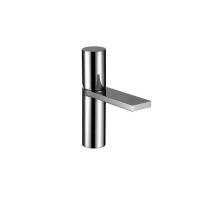 Fantini Milano Смеситель для раковины, 1 отв., без донного клапана, излив 110мм, цвет: матовая натуральная сталь