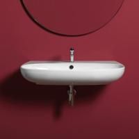 SIMAS Vignoni раковина накладная/подвесная 80*50см, с 1 отв. под смеситель, цвет: белый