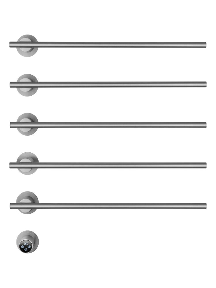 Полотенцесушитель электрический встраиваемый WONZON & WOGHAND DORTMUND, Брашированный никель (WW-A365-BR)