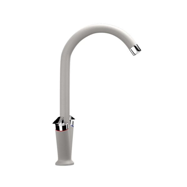 Смеситель для кухни Ulgran U-011-331, белый