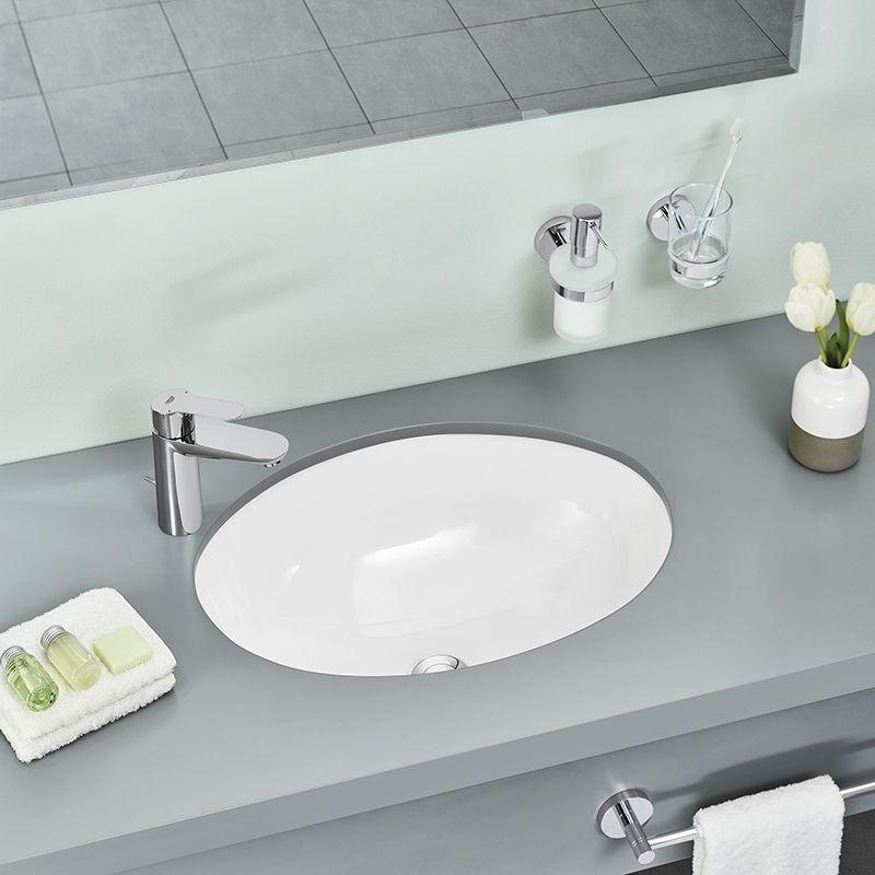 Раковина встраиваемая GROHE Bau Ceramic Universal 55 см, альпин-белый (39423000) Раковина встраиваемая GROHE Bau Ceramic Universal 55 см, альпин-белый (39423000)