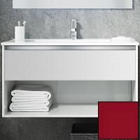 Тумба с раковиной SanVit Контур 75 kkont075 в цвете Ral подвесная Красный глянец Тумба с раковиной SanVit Контур 75 kkont075 в цвете Ral подвесная Красный глянец