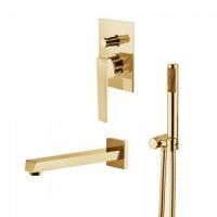 Bongio Stelth Смеситель для ванны, цвет золото