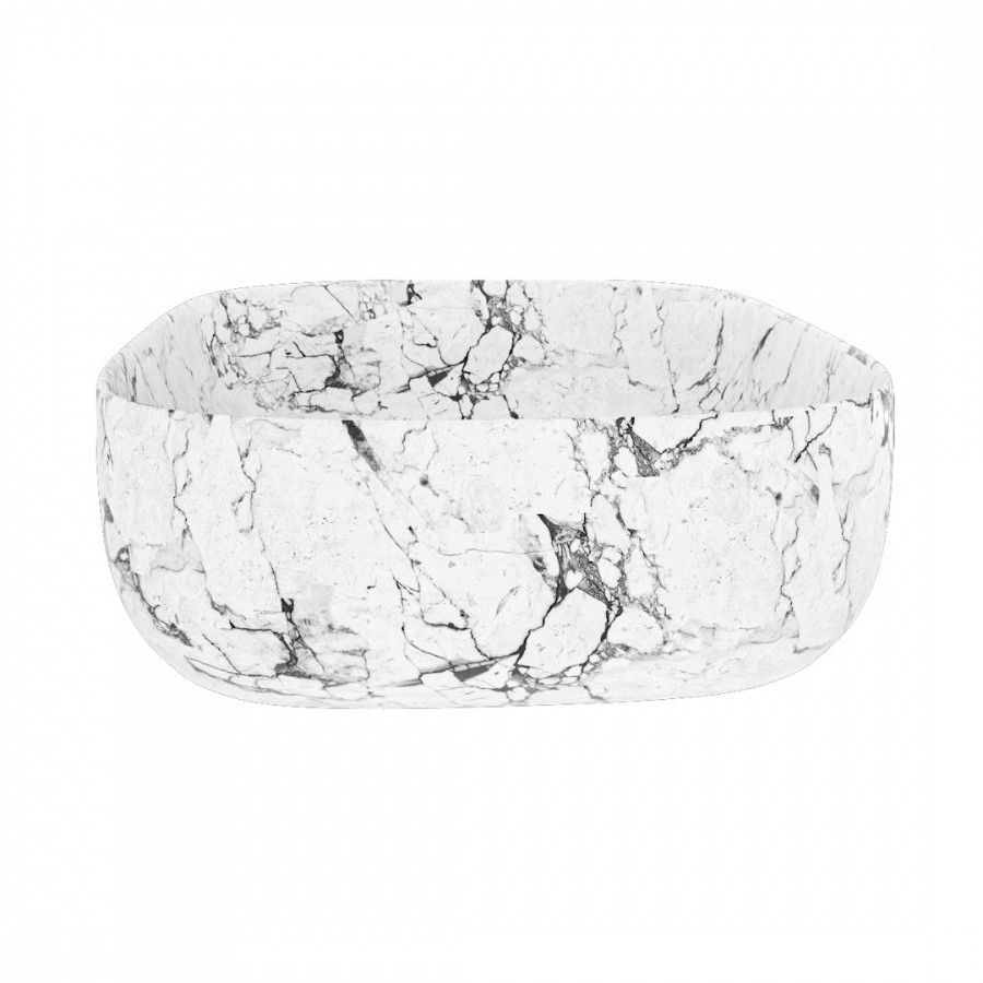 Раковина чаша Maretti FL13NS66-740MR, белый мрамор, артикул FL13NS66-740MR